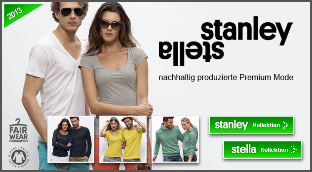 Stanley & Stella - 2013 Kollektion
