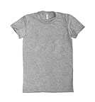 Fine Jersey Short Sleeve T-Shirt - heather grey