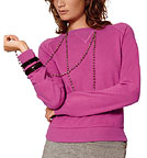 Raglan Sweatshirt - Angel - Pink Lipstick