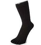 Zehensocken classic - schwarz