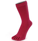 Zehensocken classic - fuchsia