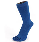 Zehensocken classic - blau