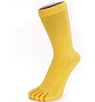 Zehensocken classic - gelb