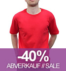 Jersey Crew Neck T-Shirt rot