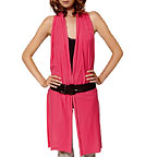 Gro�er Unisex Jersey Schal fuchsia