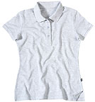 Poloshirt -Biobaumwolle grau S