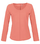 Change Langarmshirt Mia - Biobaumwolle koralle