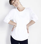 Change Langarmshirt Ida - Biobaumwolle weiss