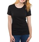 Emma - T-Shirt aus Biobaumwolle - schwarz