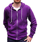 Flex Fleece Zip Hoody purple M