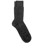 Schurwoll-Socken dunkelgrau