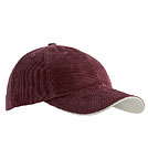Cord Raver Cap burgund-hellkhaki