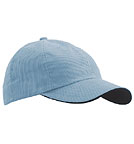 Cord Raver Cap hellblau-schwarz