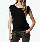 Bamboo Raglan T-Shirt schwarz