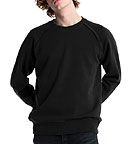Distressed Vintage Washed Sweatshirt washed schwarz
