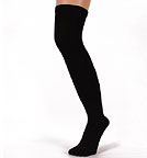 Zehenstr�mpfe Overknees - schwarz