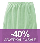 Rock aus Bio-Baumwolle und Hanf - pistacio