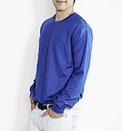 Change Sweatshirt Paul - Biobaumwolle royalblau