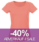Change T-Shirt Liv - Biobaumwolle koralle
