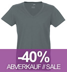 Change V-Ausschnitt T-Shirt Ede - Biobaumwolle olive