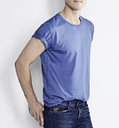 Change T-Shirt Anton - Biobaumwolle jeansblau