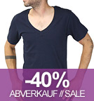 Deep V-Neck T-Shirt aus fairem Handel navy Deep V-Neck T-Shirt aus fairem Handel navy
