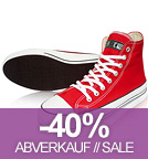 FAIRTRADE HiCut Sneaker Bio - rot