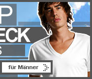 Deep V-Necks f�r M�nner - T-Shirts mit tiefem V-Ausschnitt f�r M�nner