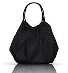 Cotton Canvas LA-Z Girl Side Pocket Bag schwarz