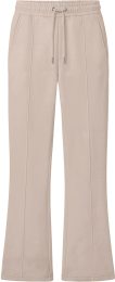 Organic Women's Flared Leg Sweatpants - fawn