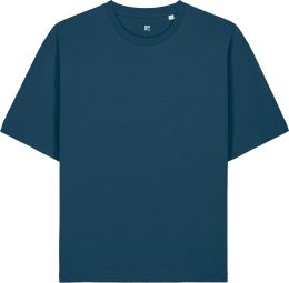 Basic Relaxed Fit T-Shirt aus Bio-Baumwolle - deep teal