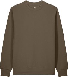 Iconic Sweatshirt aus Bio-Baumwolle - mosstone