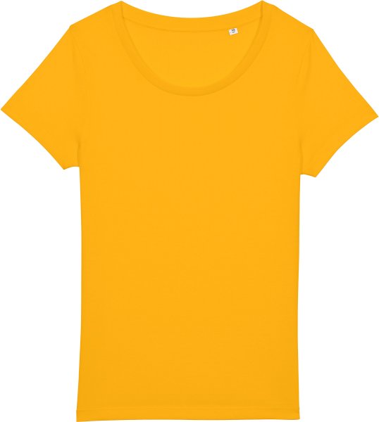 Basic T-Shirt aus Bio-Baumwolle - spectra yellow