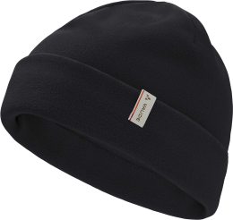Leichte Mütze Fleece Beanie - black