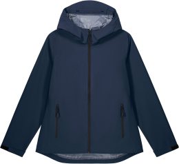 Damen Regenjacke aus recyceltem Polyester - french navy