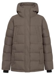 Stepp-Winterjacke SONHOLM - morel/jet black