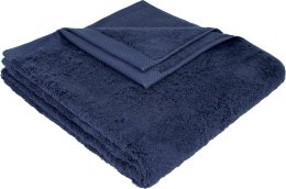 Flauschiges Badetuch aus Bio-Baumwolle - 70x140 dunkelblau