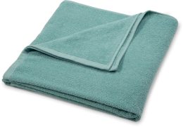 Frottee-Badetuch aus Bio-Baumwolle - 70x140 cm - aqua haze