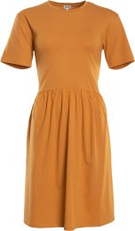 Kleid aus Bio-Baumwolle und Viskose - amber