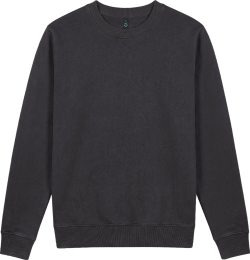 Organic Women's Sweatshirt  - stone washed black