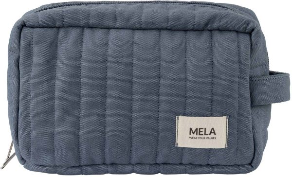 Gepolsterte Tasche Paveen aus Fairtrade Bio-Baumwolle - dusty blue