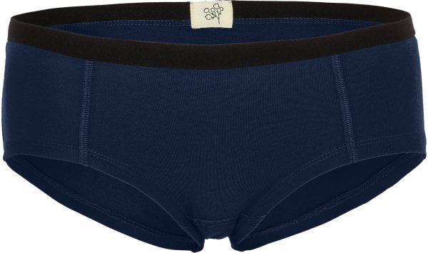 Boyshorts aus Bio-Baumwolle - indigo
