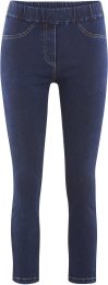 7/8-Treggings aus Bio-Baumwolle - indigo blue