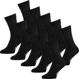 Fairtrade Socken aus Bio-Baumwolle - 10er-Pack - schwarz