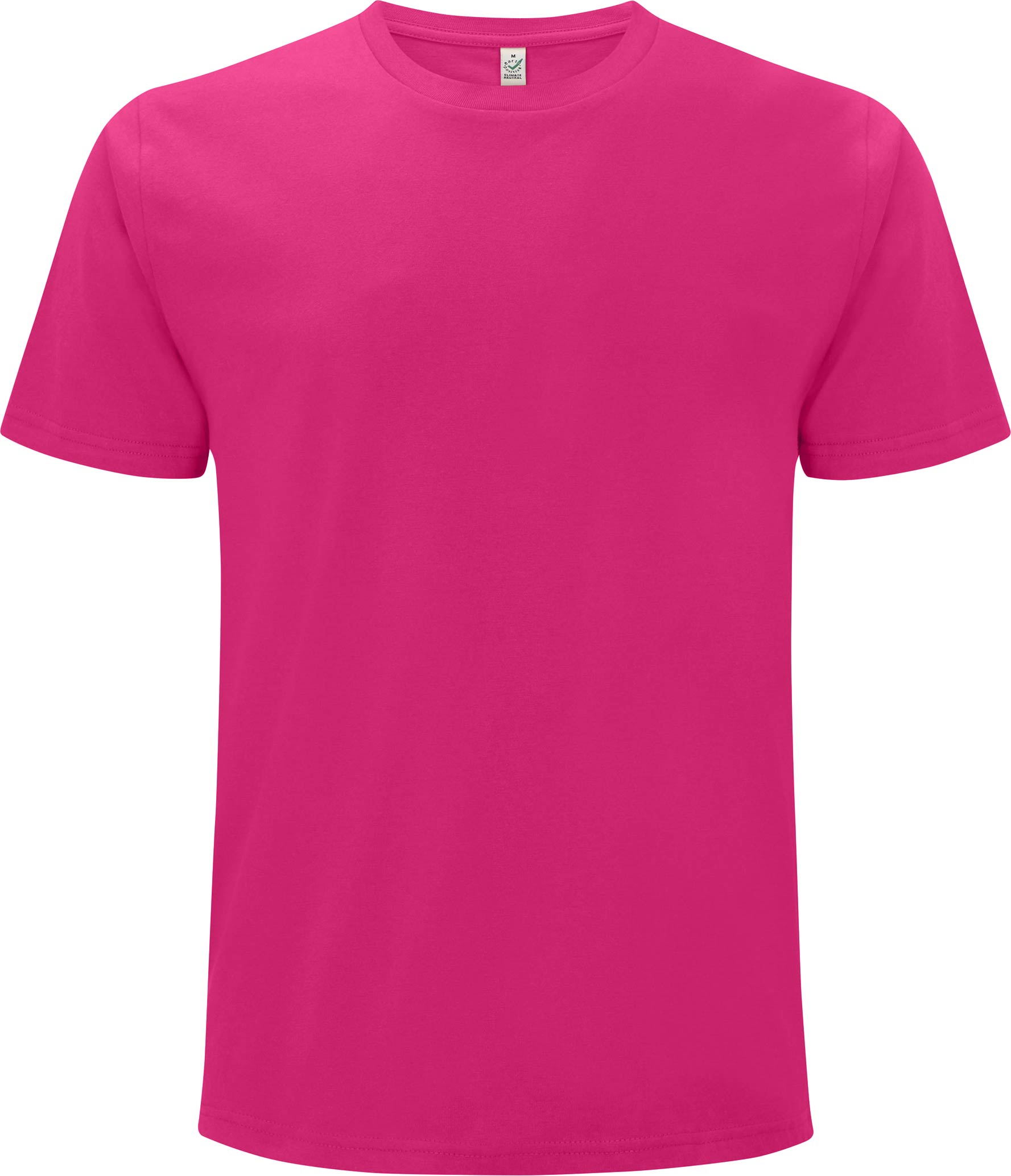 Pinkes Herren T Shirt Aus 100 Biobaumwolle Okofair Grundstoff Net