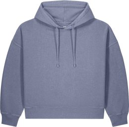 Vintage Hoodie aus Bio-Baumwolle - g. dyed blue grey