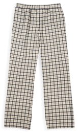 Flanell-Schlafhose aus Bio-Baumwolle - cosy check