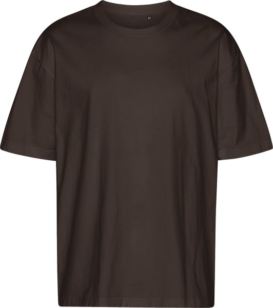 Tiger Cotton Oversized T-Shirt - brown
