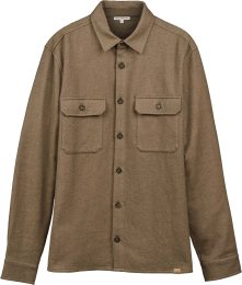 Overshirt aus Bio-Baumwolle - sand