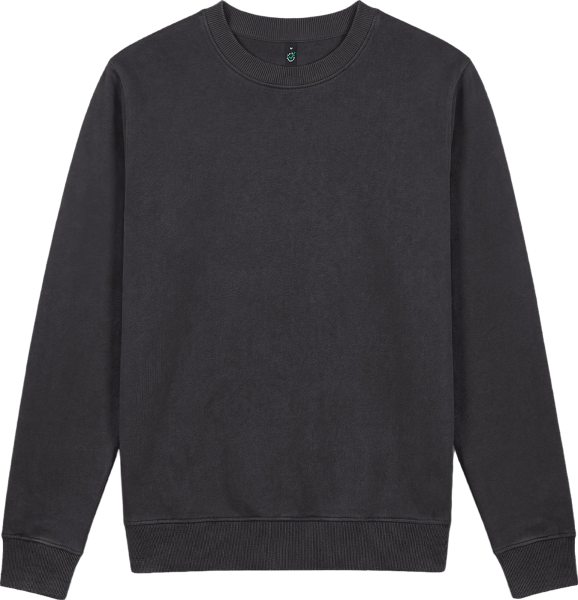 Organic Women's Sweatshirt - stone washed black